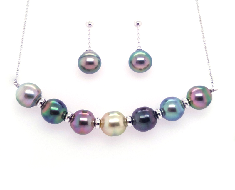 Tahitian Pearls Triplet set