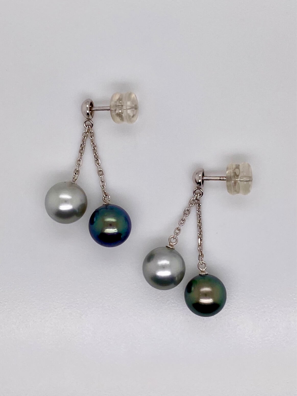 Earrings - Forever, Together - Tahia Pearls - Exquisite Tahitian Pearls